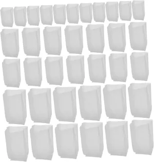 300 Pcs Seedling Bag Vegetable Garden Growth Large Bush Rectangular for Outdoor Plants Indoor Growing Bags Starting Reusable Mesh Planting Planters Pouch White Non-Woven Fabric