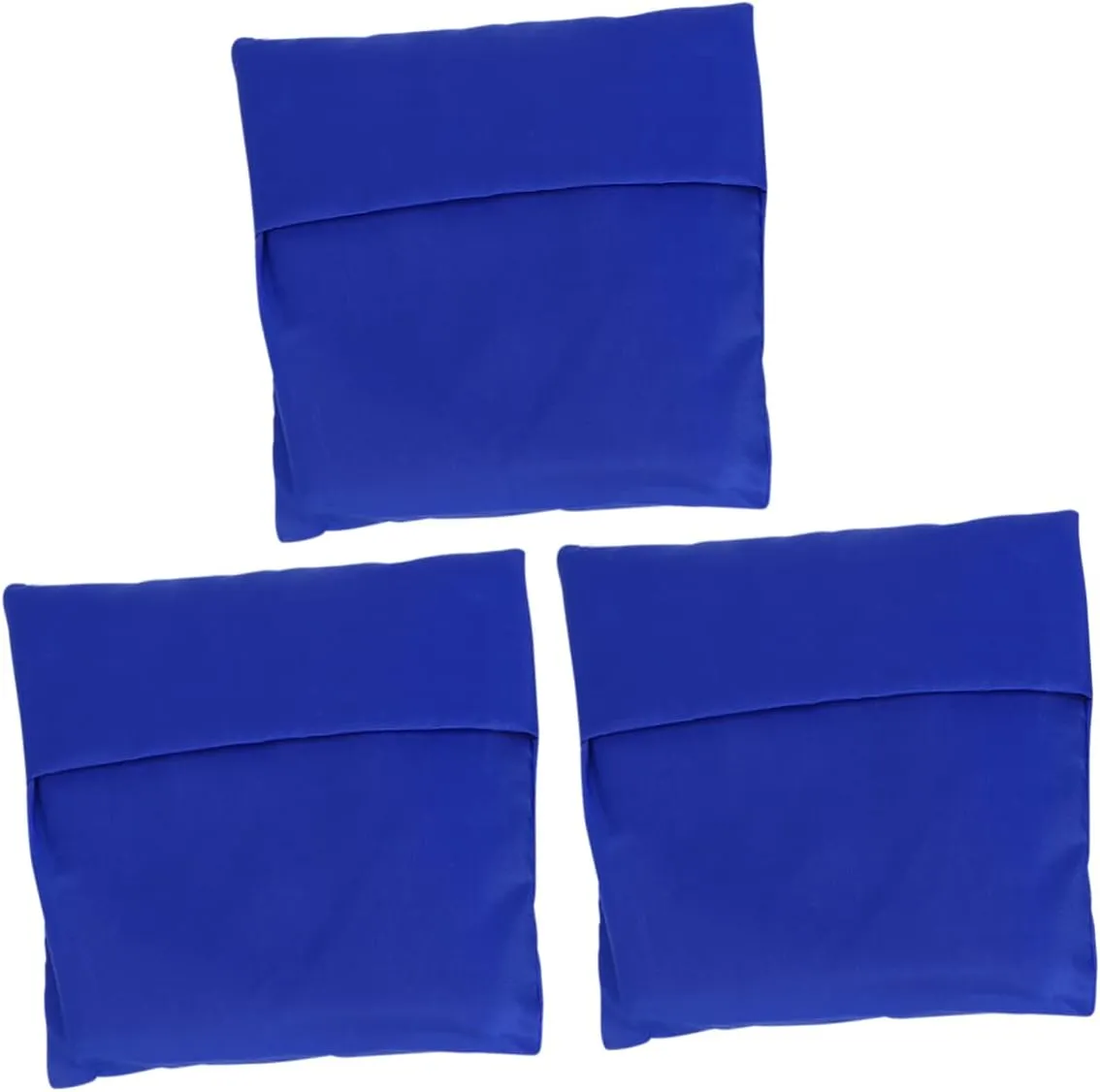 3pcs Large Shopping Bags Portable Foldable Pouches Dark Grey for Mobile Phone Wallet Cosmetics