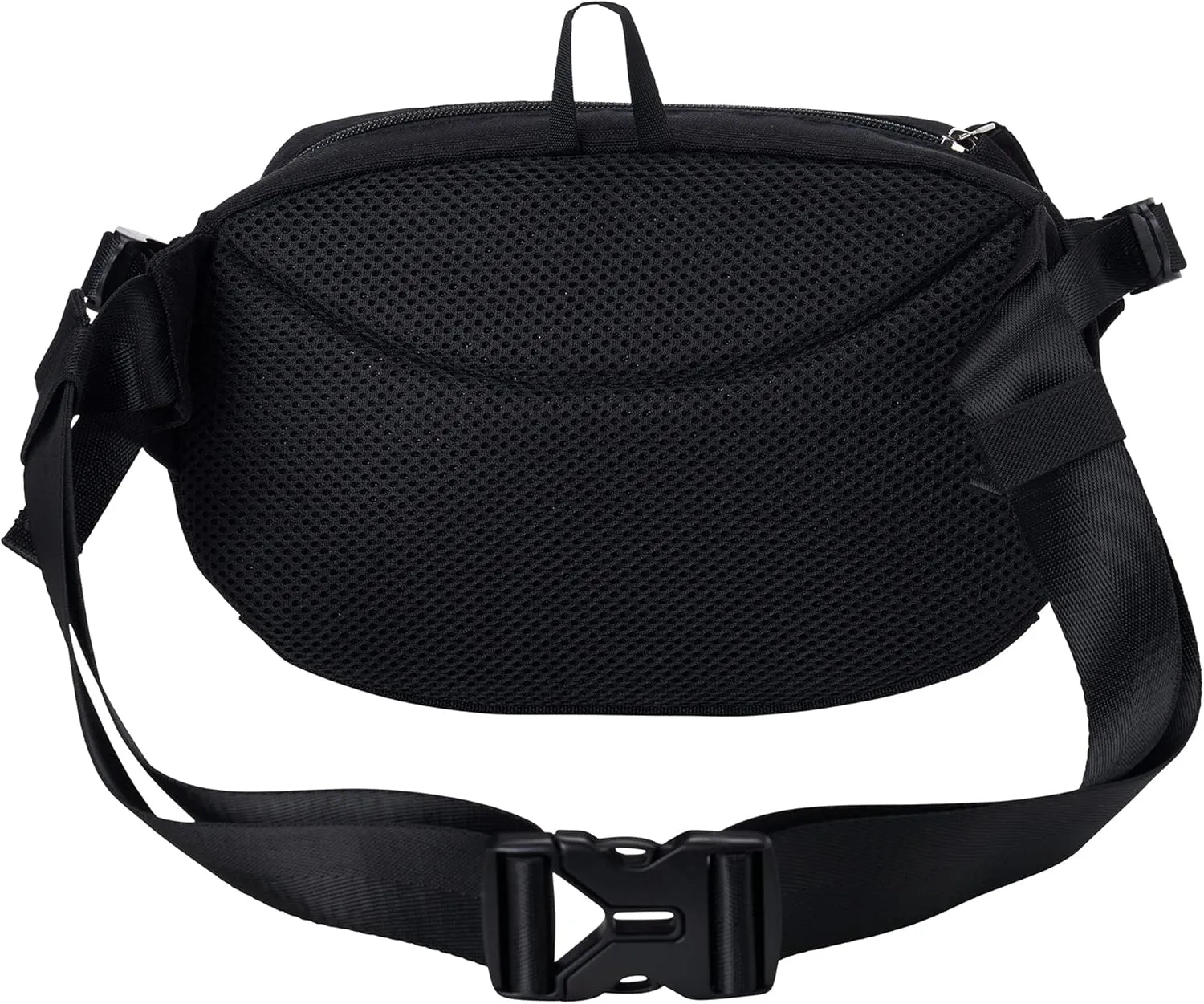 Alpine Swiss Fanny Pack Adjustable Waist Bag Sling Crossbody Chest Pack Bum Bag Black