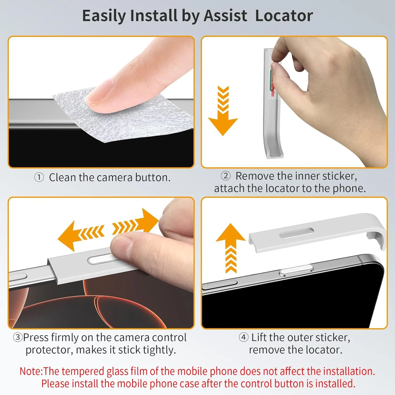 AMANECER 2 Pack Camera Control Button Protector for iPhone 16/16 Plus, Anti-scratch Rugged Sensitive Slide Capacitive Protective Cover fit Apple Phone Side Click Touch Capture Key, White Silver