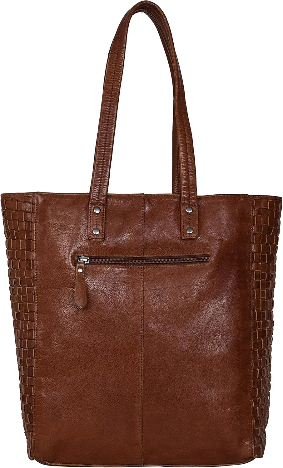 ANTONIO VALERIA Ava Leather Tote/Top Handle Shoulder Bag for Women