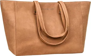 ANTONIO VALERIA Avery Leather Tote/Top Handle Shoulder Bag for Women