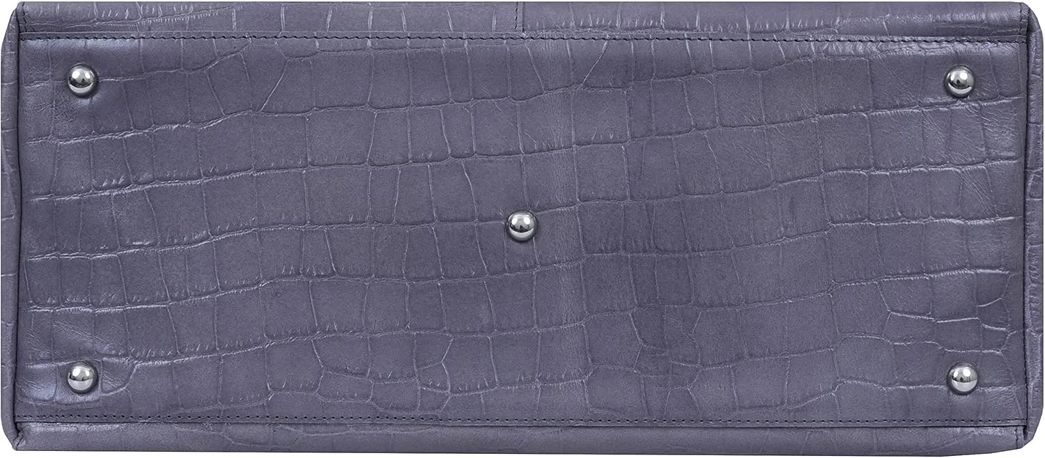 ANTONIO VALERIA Avery Leather Tote/Top Handle Shoulder Bag for Women