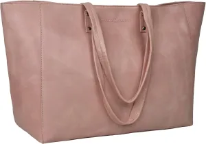 ANTONIO VALERIA Avery Leather Tote/Top Handle Shoulder Bag for Women