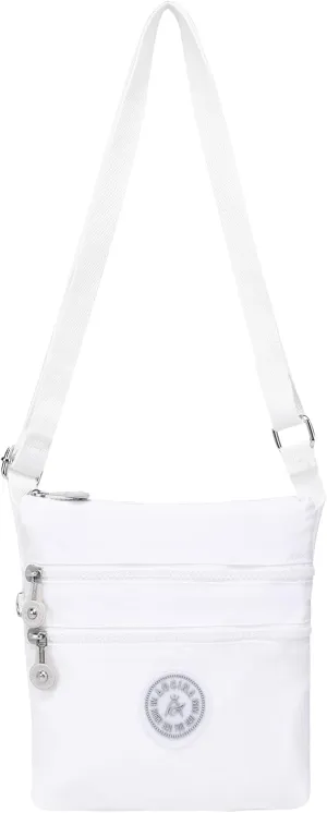 AOCINA Crossbody Purses for Women Lightweight Small Travel Bag Shoulder Purses and Handbags with Multi Zipper Pockets