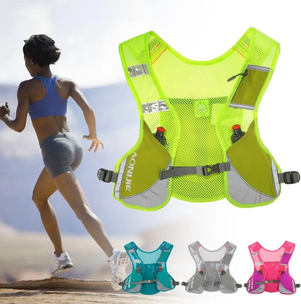 AONIJIE Marathon Running Vest Pack Water Hydration Backpack Outdoor Sport Bag Cycling Camping Climbing Rucksack