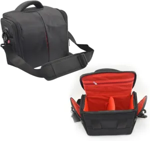 ARTIBETTER Camera Bag for Dslr Small Waterproof Handbag Pockets Adjustable Strap for Travel Daily Storage of Camera Lens
