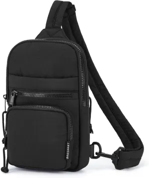 BAGSMART Crossbody Sling Bags for Women, Small Crossbody Purse Fanny Packs with Adjustable Strap, Sling Backpck for travel