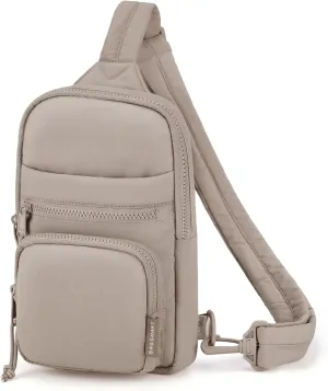 BAGSMART Crossbody Sling Bags for Women, Small Crossbody Purse Fanny Packs with Adjustable Strap, Sling Backpck for travel