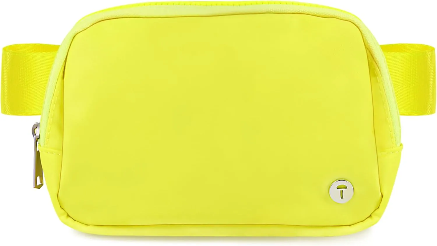 Belt Bag For Women Girls Kids Fanny Pack Crossbody Bag Fashionable Waist Packs With Adjustable Strap Waterproof For Travel Walking Running Hiking Neon Yellow