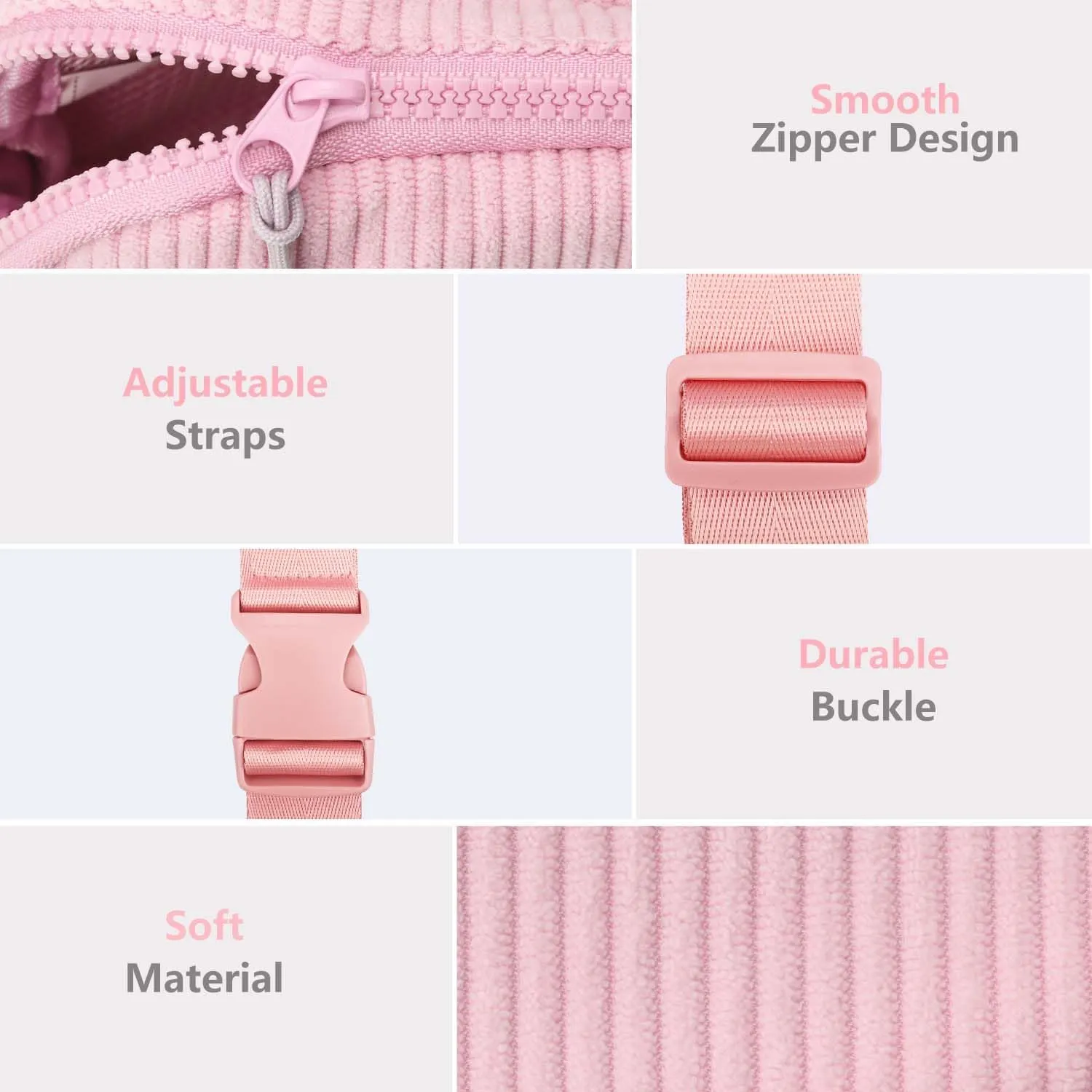 Birthday Gifts for Teenager Girls Kids - Personalized Belt Bag for Girls Women Fashion Waist Packs Trendy Travel Fanny Pack Crossbody Bags with with Initial Letter Patch Cute Stuff A