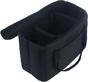 BOMKEE Camera Inserts Lens Padded Insert Liner DSLR SLR Protective Bag Camera Cube Roomy Case Waterproof Foldable pouch for Camera Lens Accessories Sony Canon Nikon Olympus (Black)