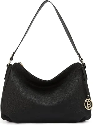 BOSTANTEN Purses for Women Vegan Leather Shoulder Bag Designer Ladies Hobo Handbags Pocketbooks