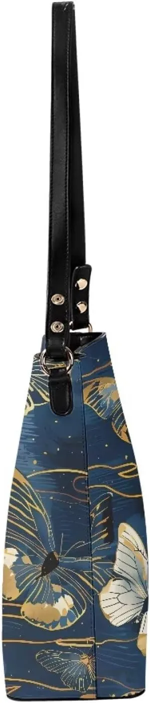 Bucket Purse with Adjustable Strap Womens Leather Tote Bag Travel Totes