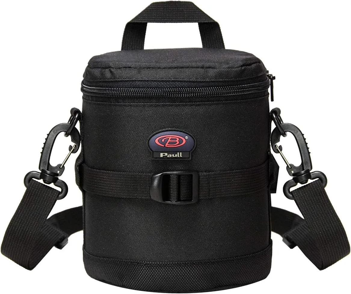 Camera Lens Case DSLR Camera Lens Bag Fits for Canon Nikon Pentax Sony Olympus Panasonic and Other Camera Lens