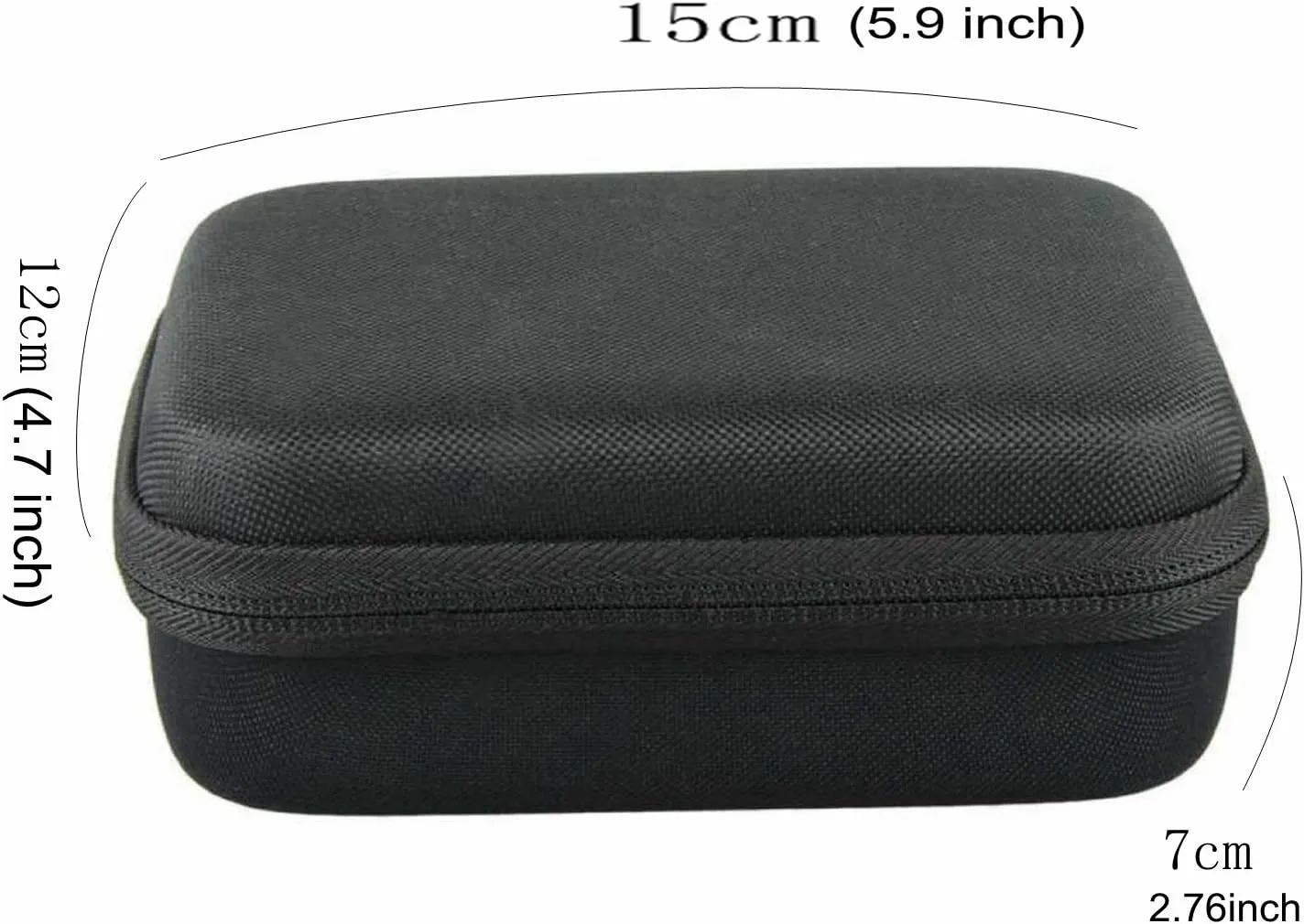Carrying Case Compatible with Gopro Hero 13 12 11 9 8/AKASO EK7000/Brave 4 Brave 7/V50X/APEXCAM/Pro Xtreme/Jadfezy/Vemont/SJCAM SJ4000 Action Camera Storage Bag, EVA Camera Case（Small）