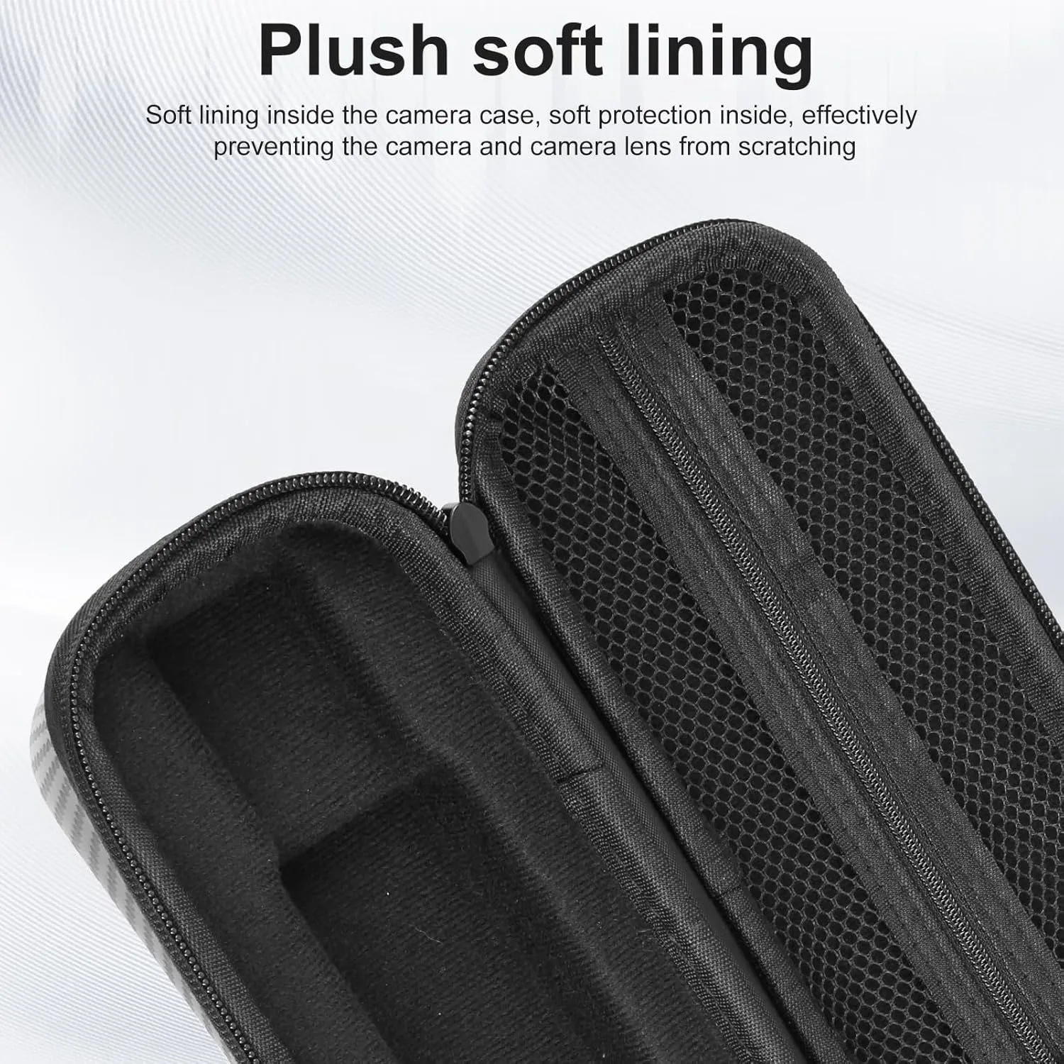 Carrying Case for DJI Osmo Pocket 3 Camera,Portable Carbon Fiber EVA Bag Case,Portable Storage Case Carry Bag for Pocket 3 Accessories
