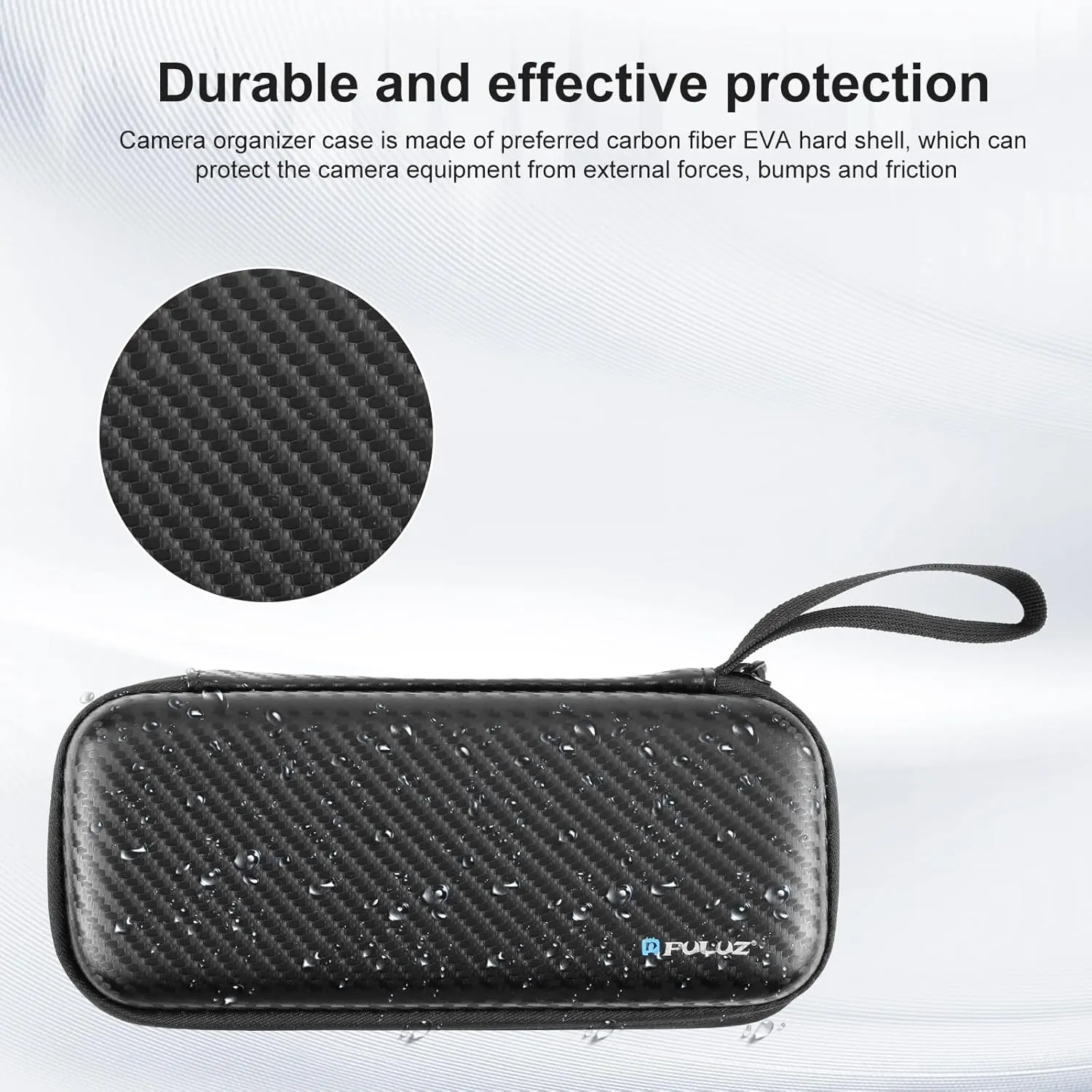 Carrying Case for DJI Osmo Pocket 3 Camera,Portable Carbon Fiber EVA Bag Case,Portable Storage Case Carry Bag for Pocket 3 Accessories