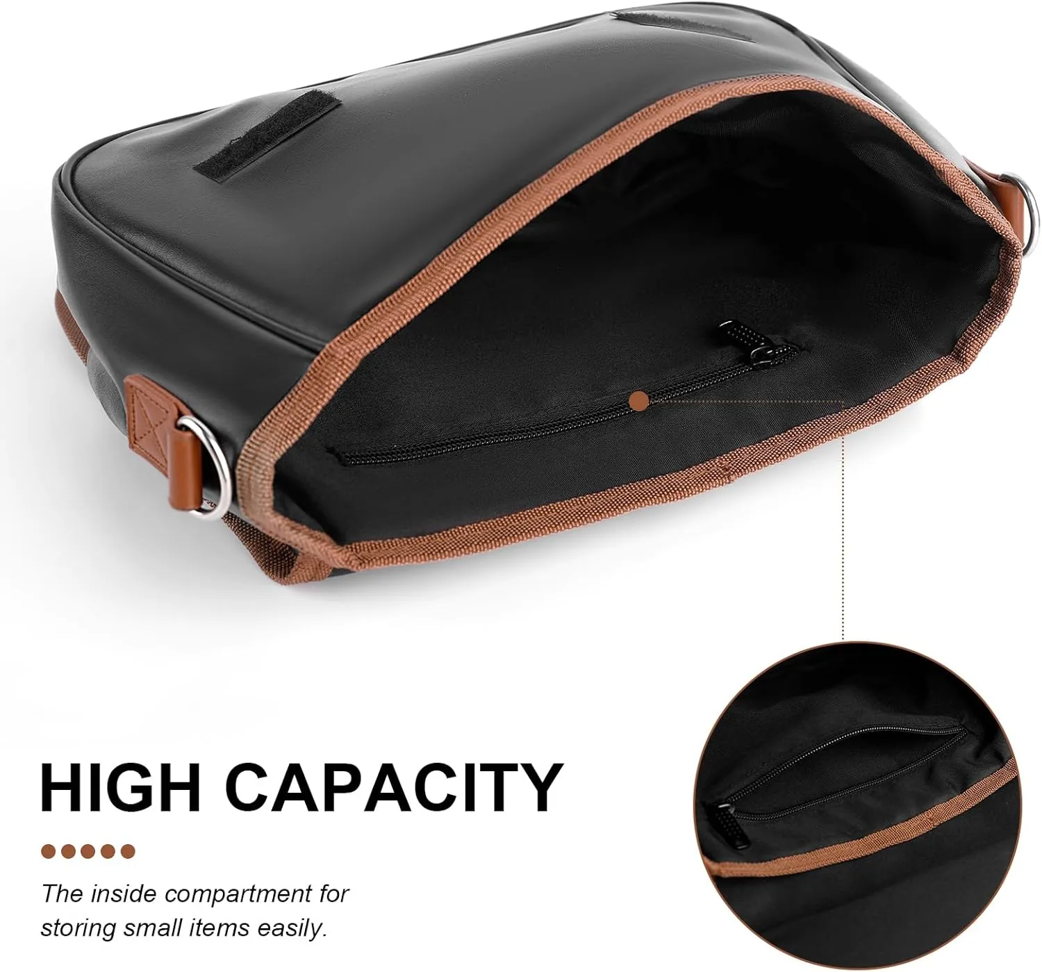 Casual Crossbody Bag for Women Fashion Leather Satchel Bags, Lightweight Small Shoulder Handbag with Adjustable Strap