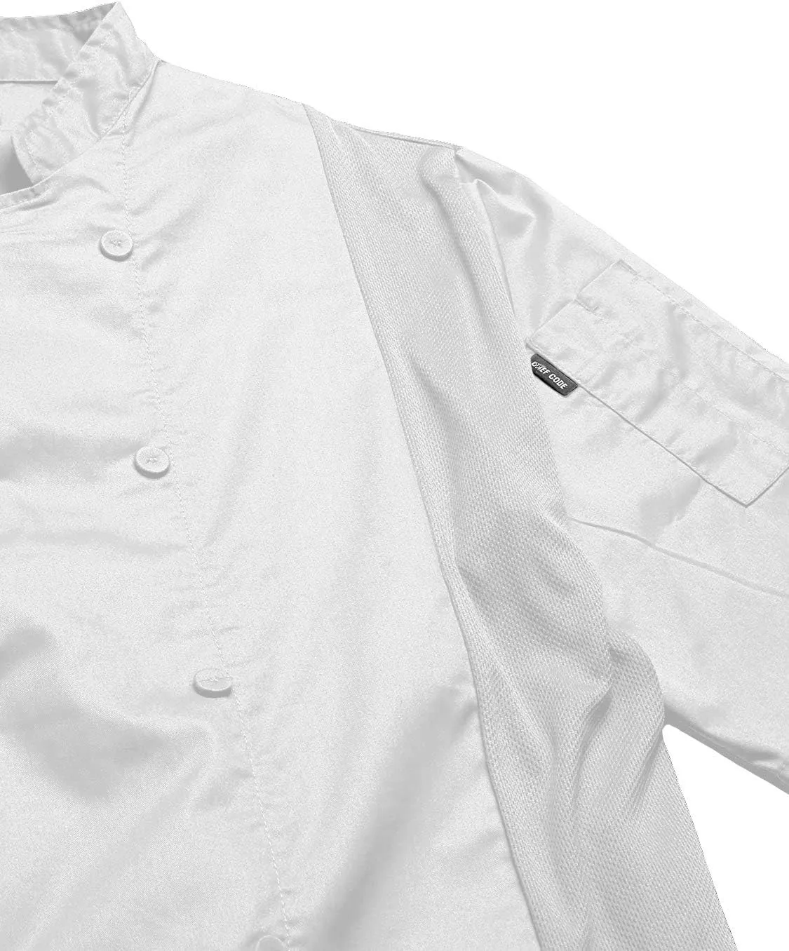 Chef Code 2-PACK Cool Breeze Side Vent Chef Coat