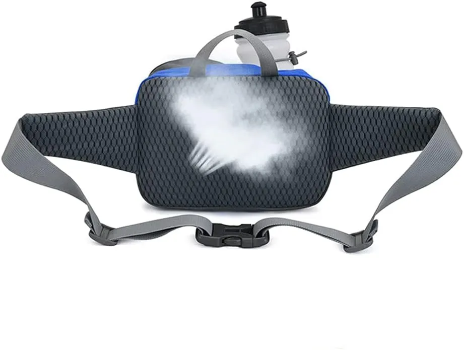 Clakllie Lightweight Running Fanny Pack Multipurpose Hip Bum Bags Hands-free Daily Waist Packs for Outdoor Sports Exercise