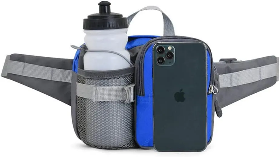 Clakllie Mens Fanny Pack Bag with Reflective Strip Deign for Women Outdoor Running Workout Pack Crossbody Shoulder Bags