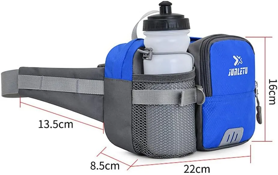 Clakllie Mens Fanny Pack Bag with Reflective Strip Deign for Women Outdoor Running Workout Pack Crossbody Shoulder Bags