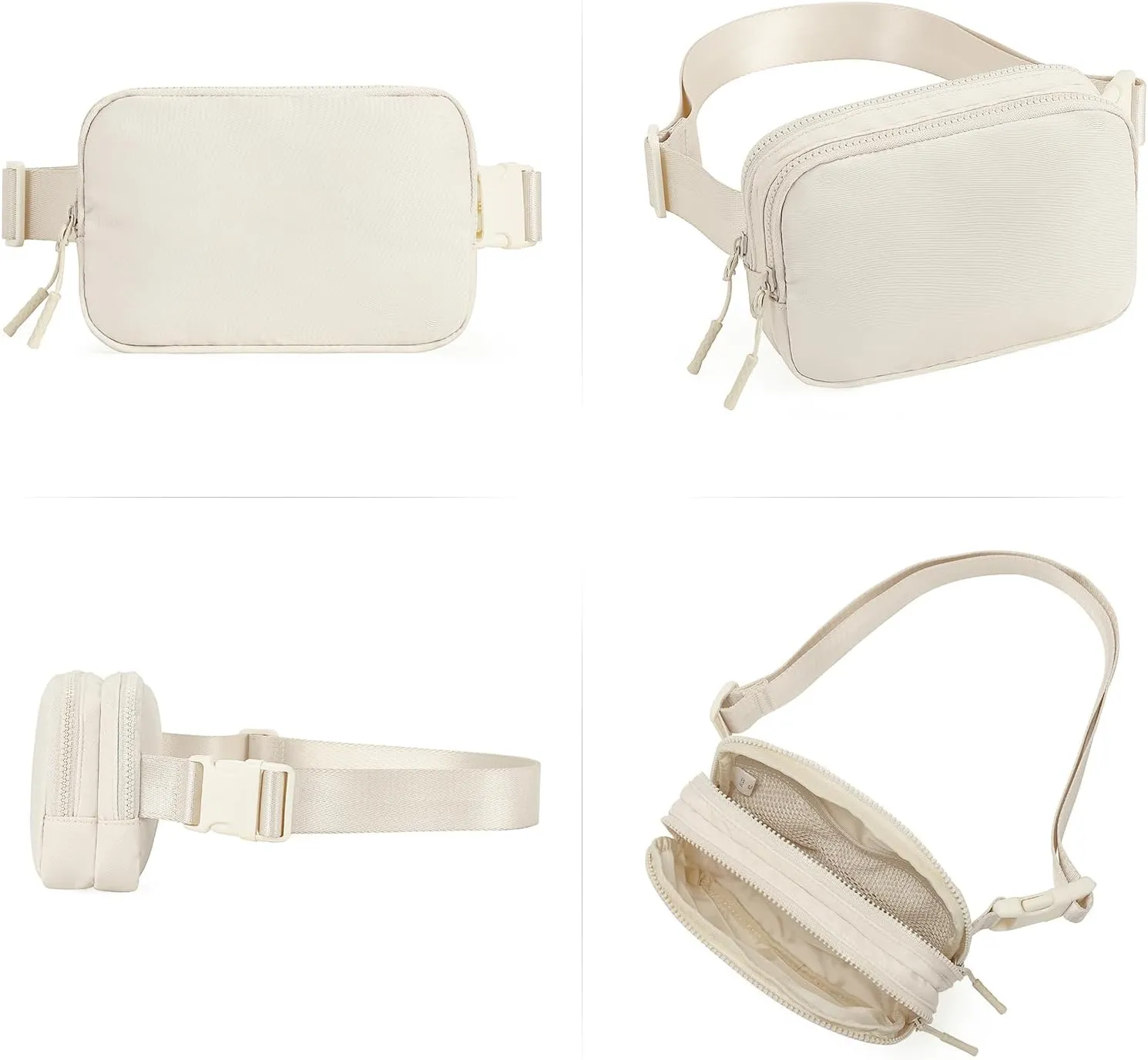 CLUCI Small Belt Bag for Women, Crossbody Everywhere Waist Packs Trendy, Women's Fanny Pack with Adjustable Strap
