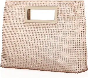 Clutch Purses for Women Sparkly Rhinestone Purse Top Handle Evening Handbag Party Prom Wedding Bags