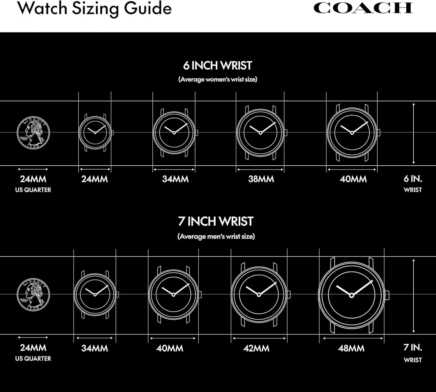 Coach Elliot Men's Watch | Sleek & Minimalist Design | Timeless Style for Any Occasion | Water-Resistant