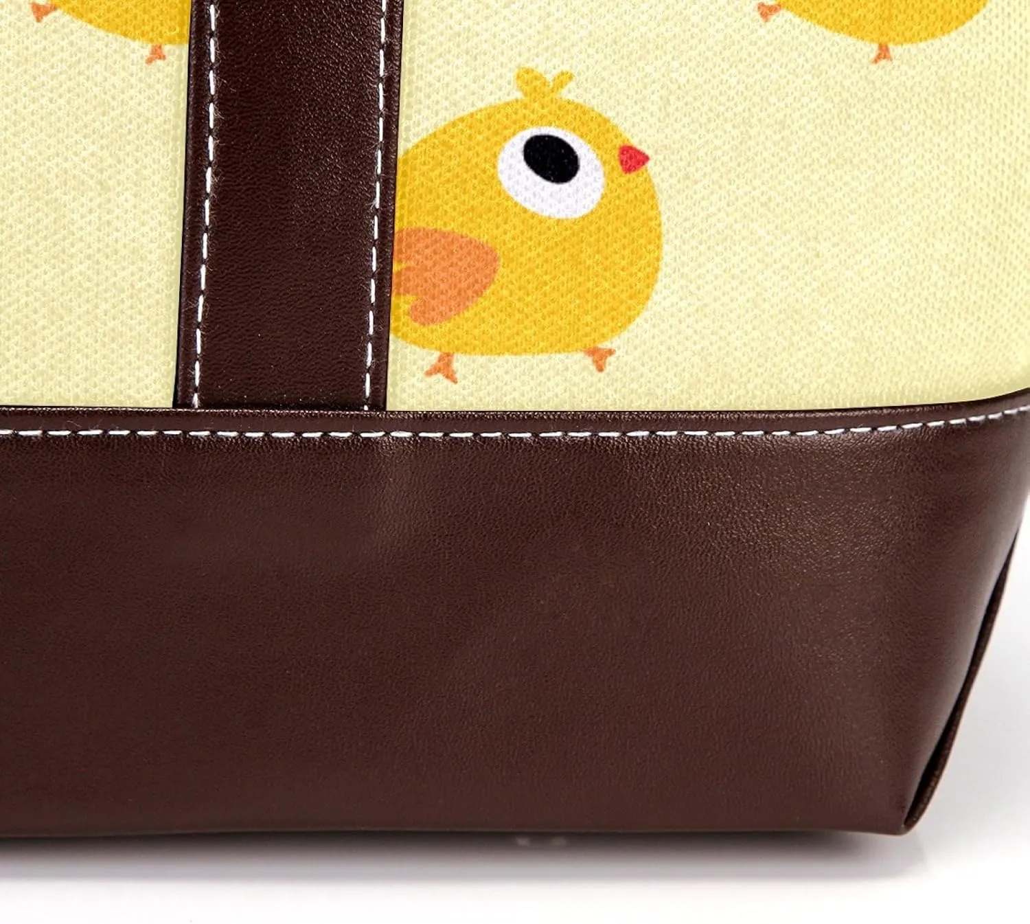 Colorful Rooster Chicken Fashion Leather Purse Bag for Women Top Handle Ladies Shoulder Bags with Pockets Zipper