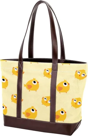 Colorful Rooster Chicken Fashion Leather Purse Bag for Women Top Handle Ladies Shoulder Bags with Pockets Zipper
