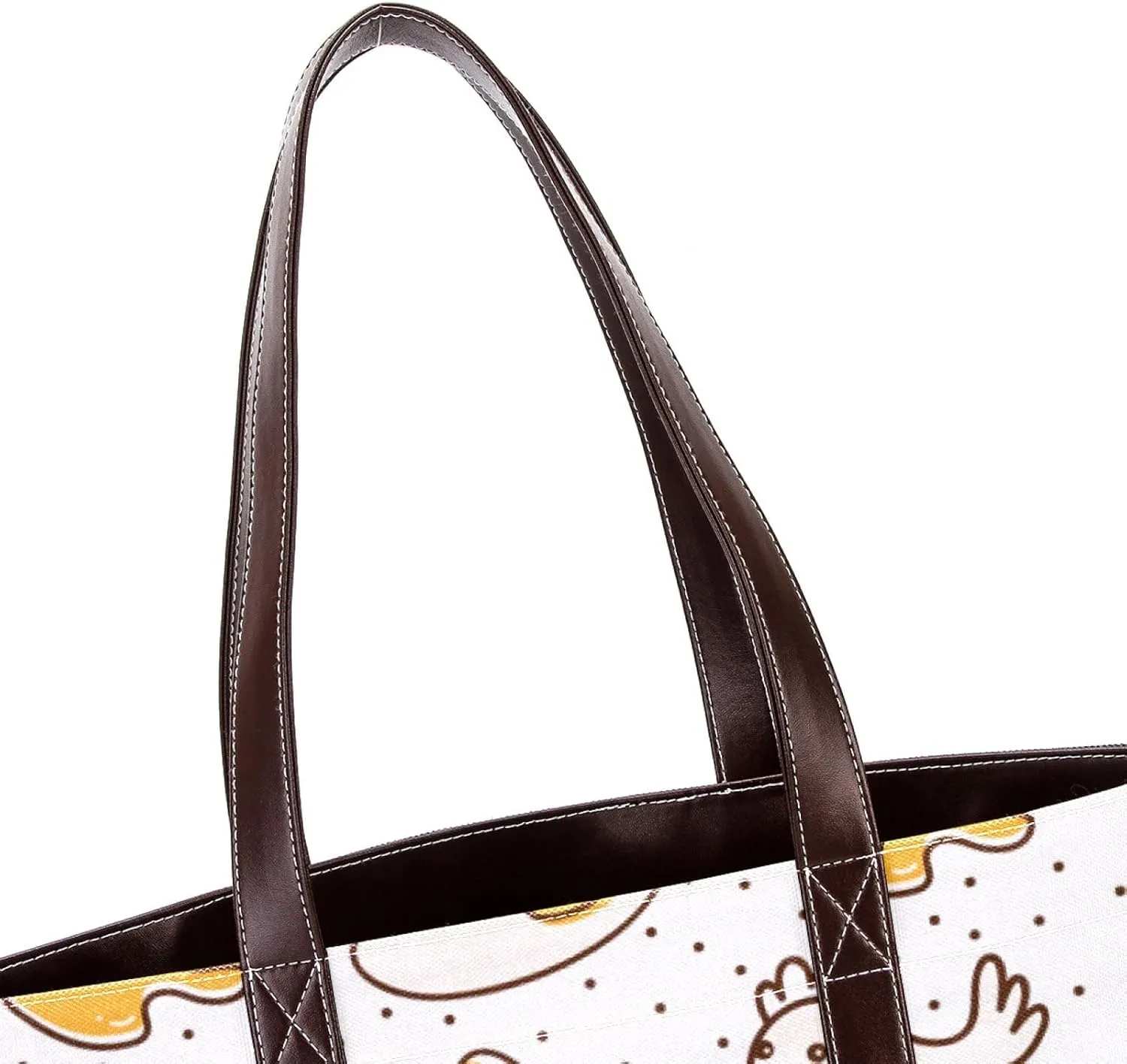Colorful Rooster Chicken Fashion Leather Purse Bag for Women Top Handle Ladies Shoulder Bags with Pockets Zipper