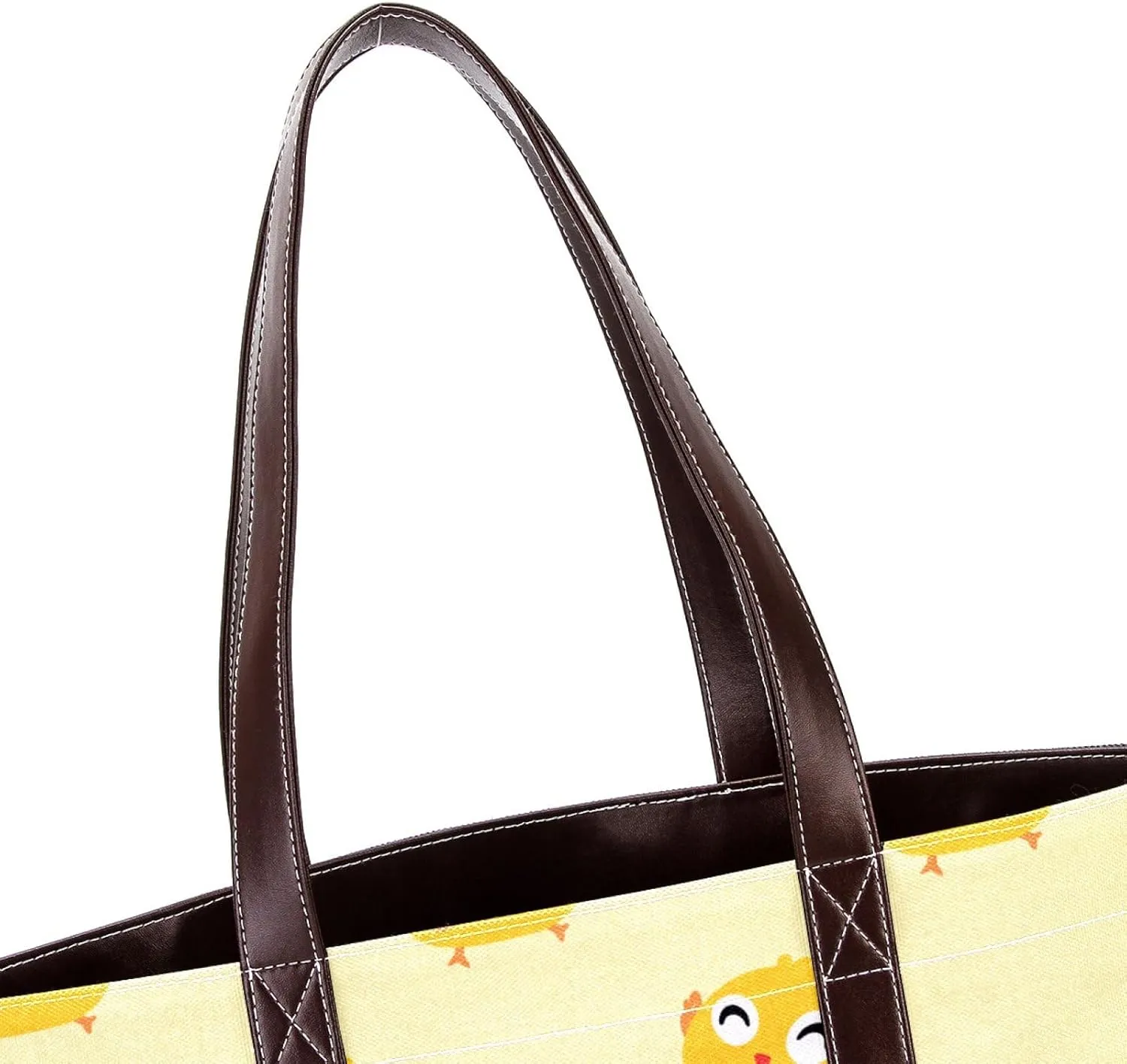 Colorful Rooster Chicken Fashion Leather Purse Bag for Women Top Handle Ladies Shoulder Bags with Pockets Zipper