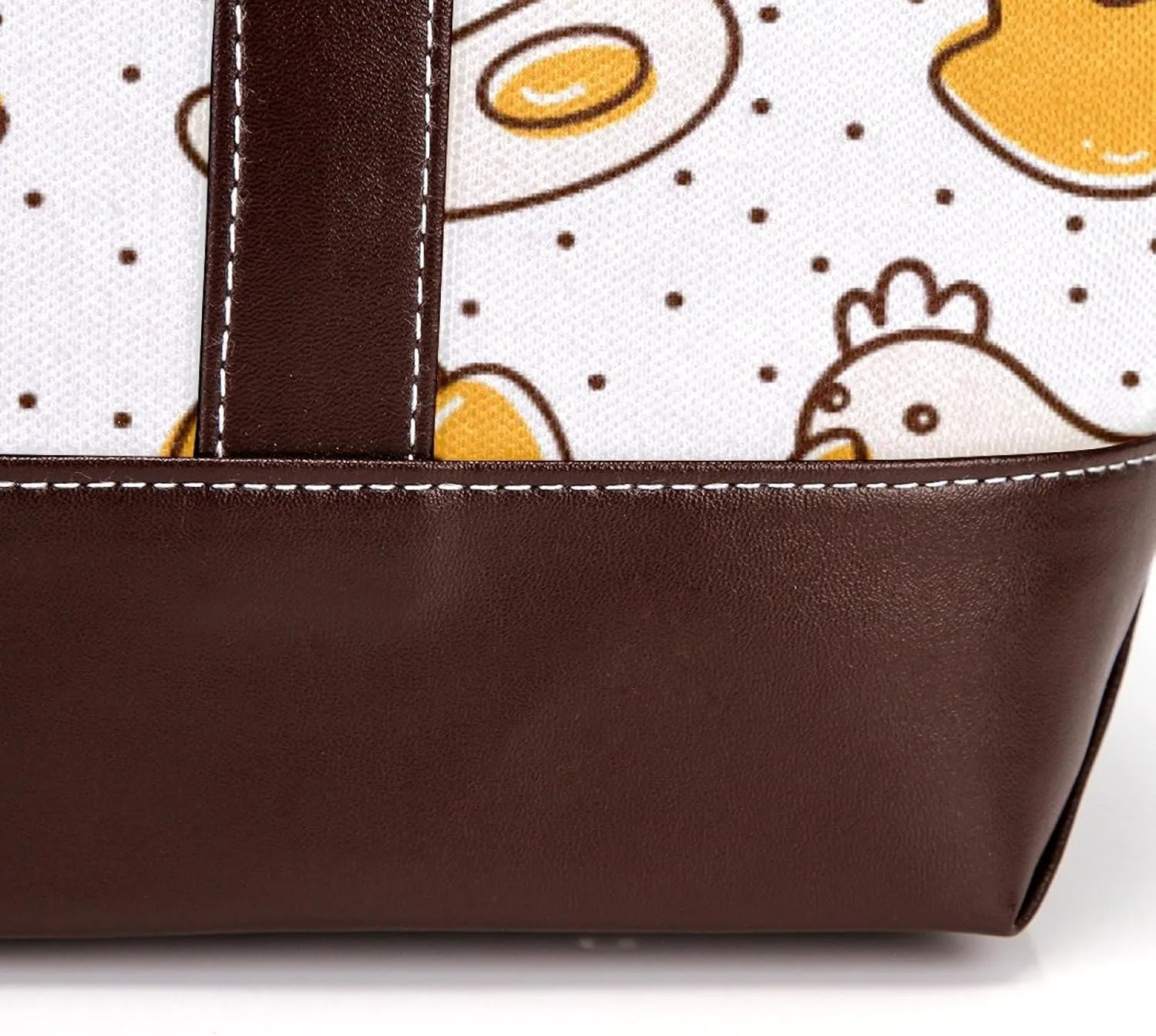 Colorful Rooster Chicken Fashion Leather Purse Bag for Women Top Handle Ladies Shoulder Bags with Pockets Zipper