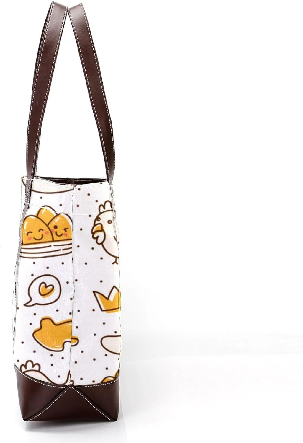 Colorful Rooster Chicken Fashion Leather Purse Bag for Women Top Handle Ladies Shoulder Bags with Pockets Zipper