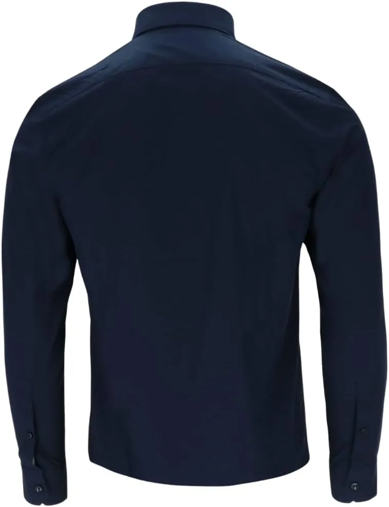 Comfort Fit Dress Shirts for Men, Button Up Long Sleeve, Stretch Dress Shirt