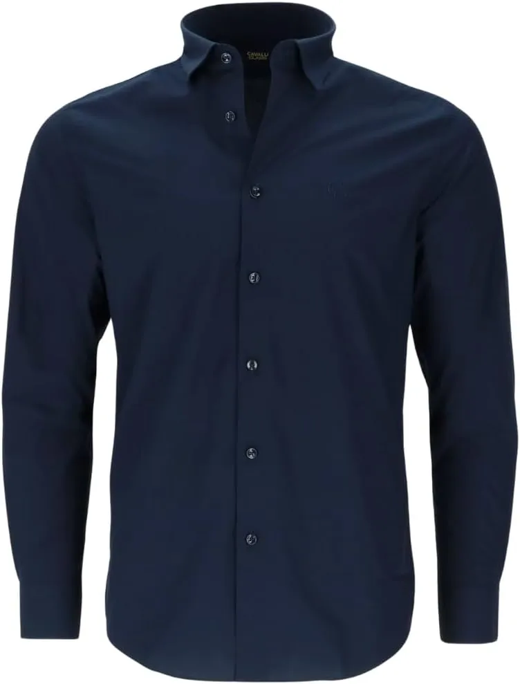 Comfort Fit Dress Shirts for Men, Button Up Long Sleeve, Stretch Dress Shirt