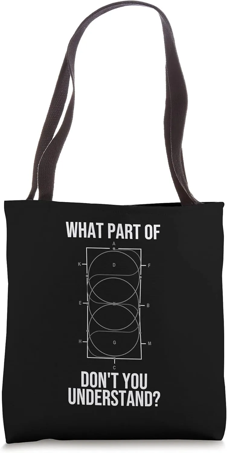 Cool Dressage Design For Men Women Equestrian Eventing Sport Tote Bag