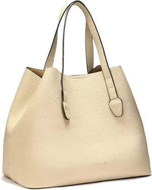C.Paravano Large Capacity Tote Handbag | Full Grain Leather Tote Bag | Hobo Bag | Women's Top Handle Tote | Travel Work Tote