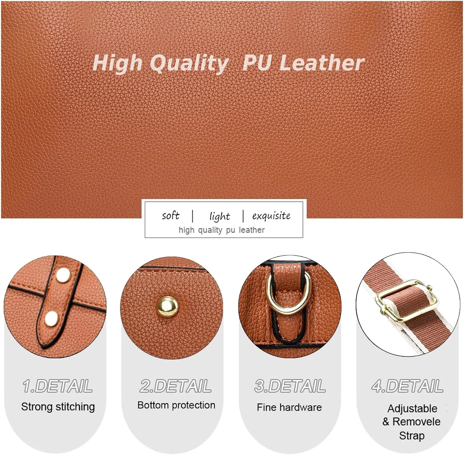 CROJUYI Tote Bag for Women - Satchel Purse and Handbags Ladies Shoulder Totes Crossbody Bags