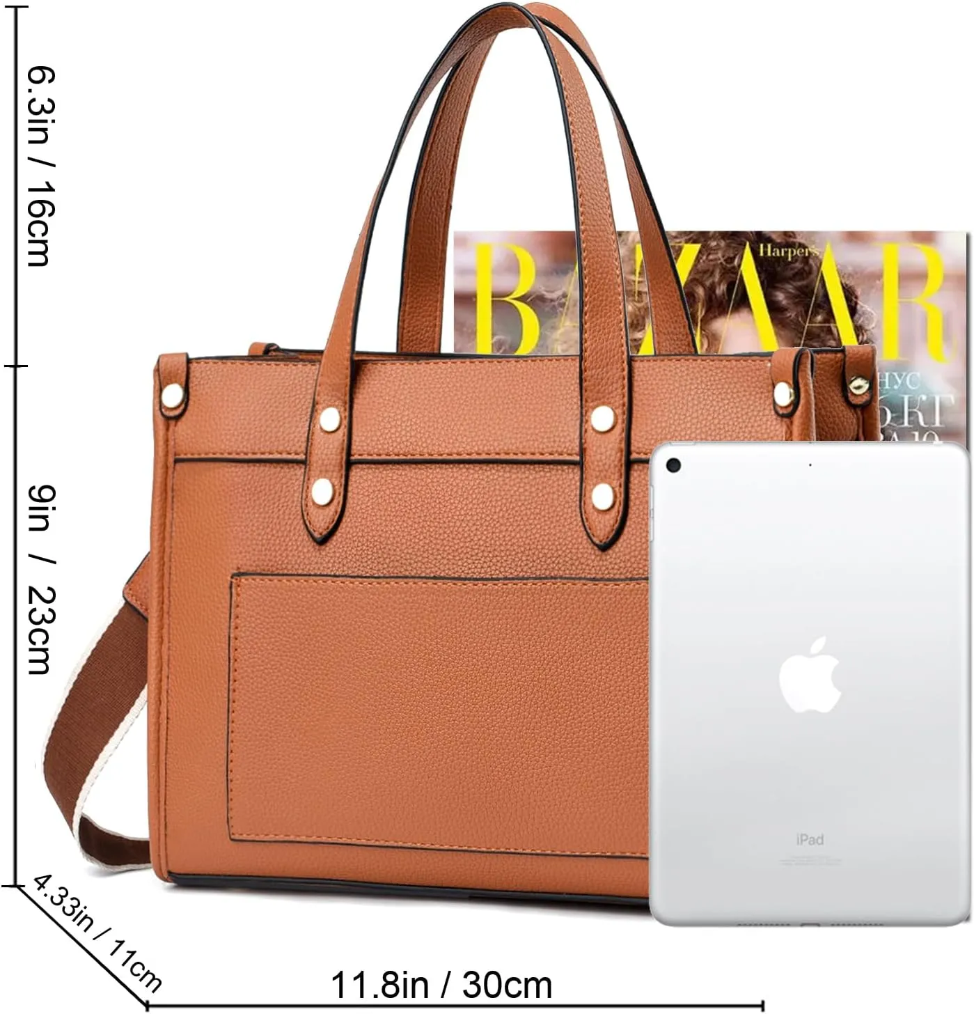 CROJUYI Tote Bag for Women - Satchel Purse and Handbags Ladies Shoulder Totes Crossbody Bags