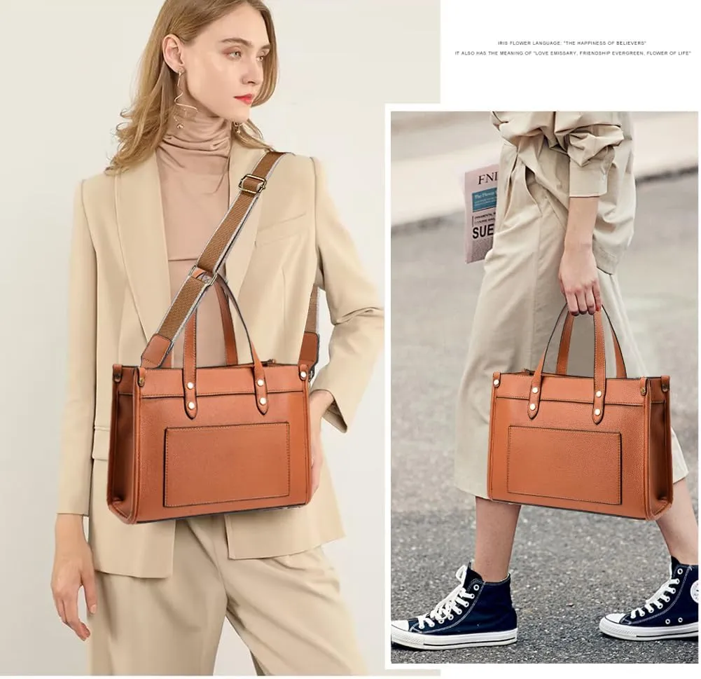 CROJUYI Tote Bag for Women - Satchel Purse and Handbags Ladies Shoulder Totes Crossbody Bags