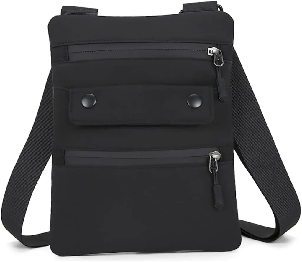 Crossbody Purses for Women Men Nylon Lightweight Small Travel Bag Shoulder Purses and Handbags