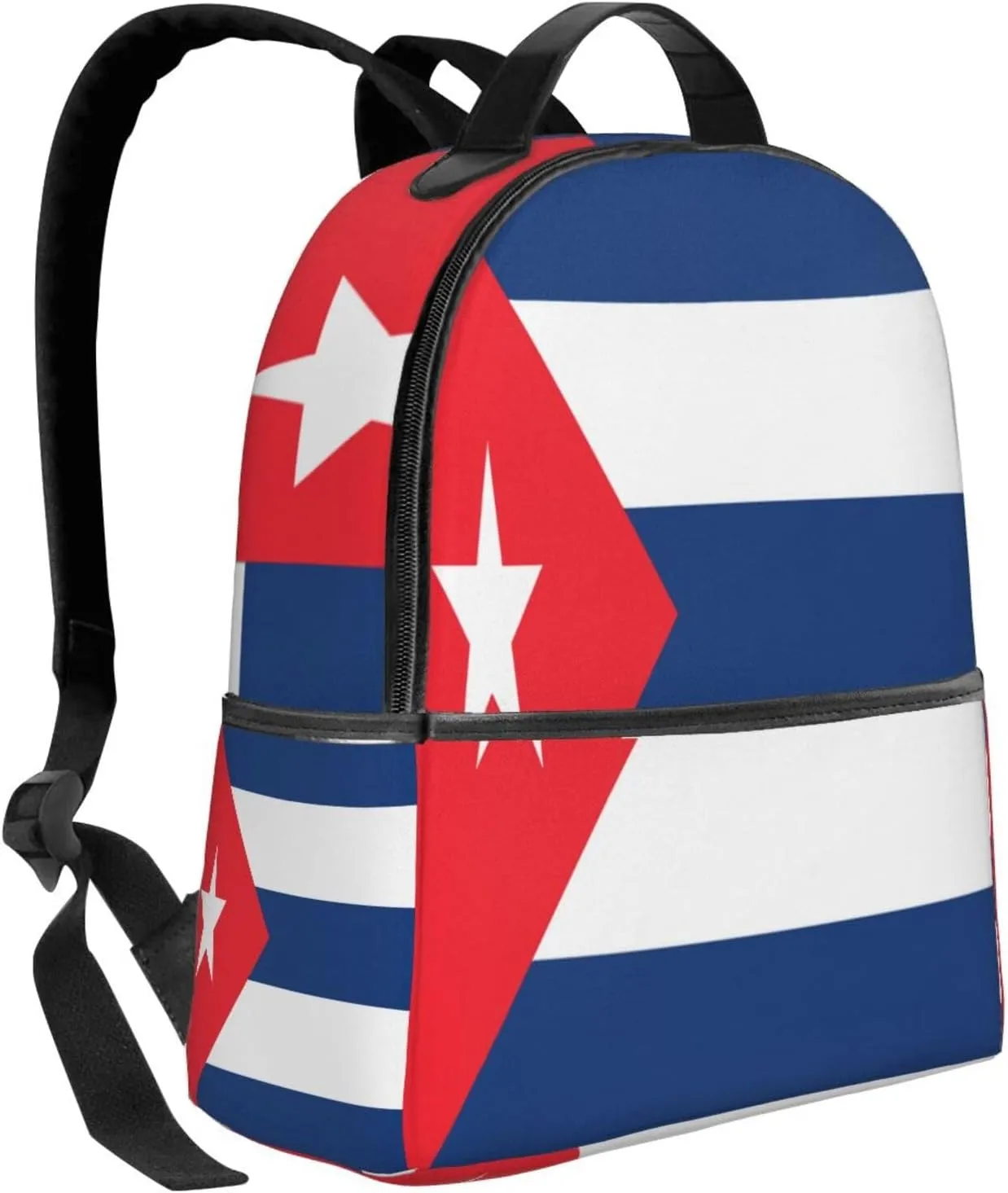 Cuba Flag Casual Backpacks Laptop Backpack Carry-on Daypack Sports Travel Rucksack Lightweight Working Bag for Outdoor Hiking Cycling Walking