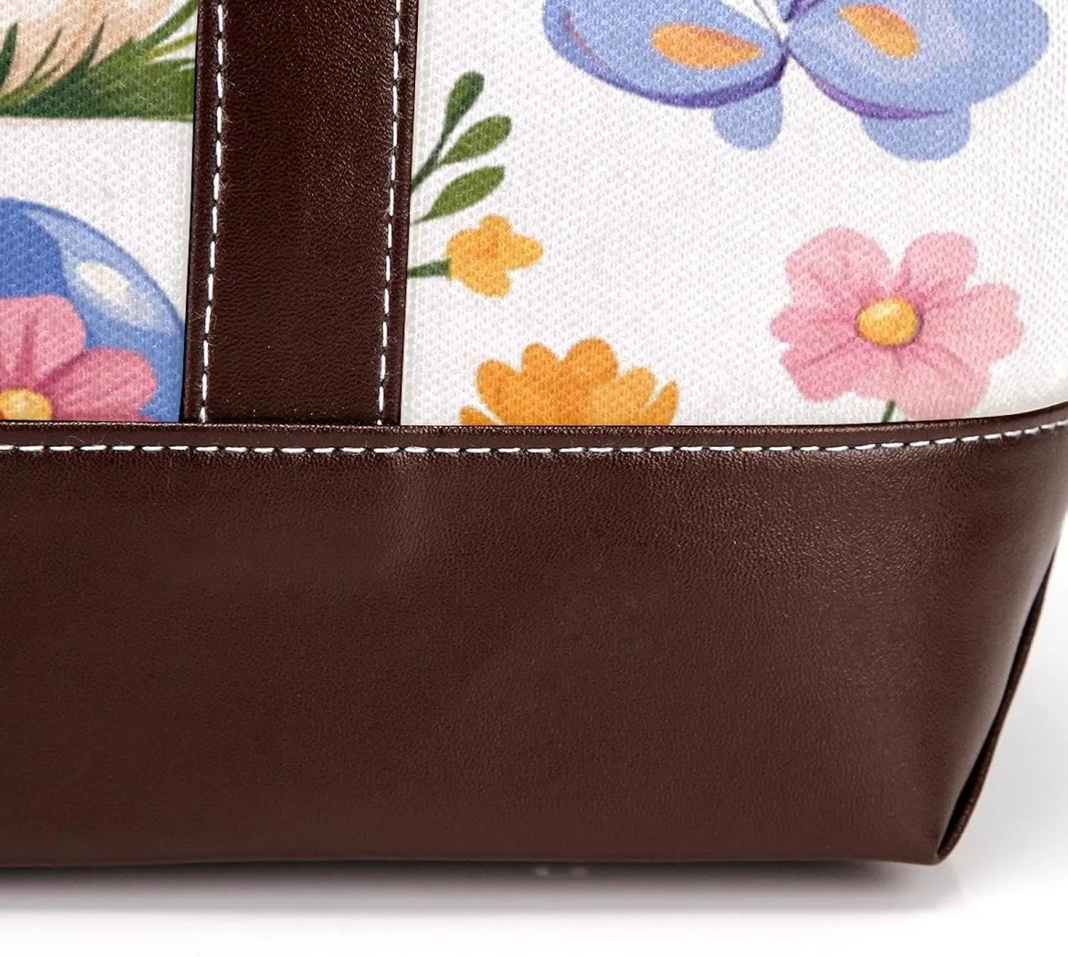 Cute Easter Bunny-1 Tote Bags Durable Leather Canvas Purses and Handbags for Women Top Handle Shoulder Satchel Hobo Bags
