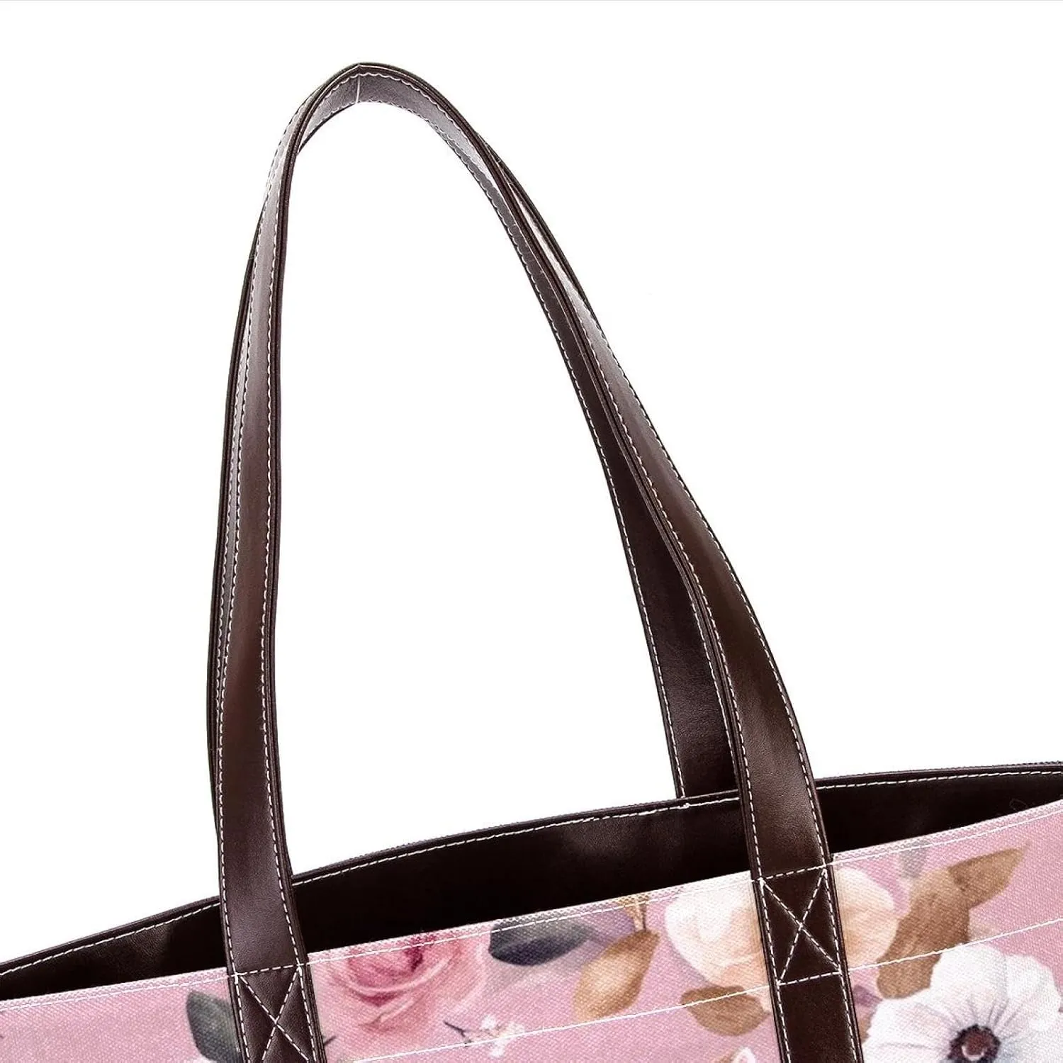 Cute Easter Bunny-1 Tote Bags Durable Leather Canvas Purses and Handbags for Women Top Handle Shoulder Satchel Hobo Bags