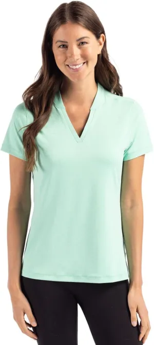Cutter & Buck Forge Heathered Stretch Womens Blade Top
