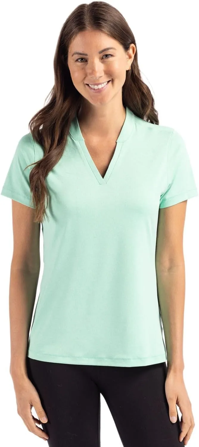 Cutter & Buck Forge Heathered Stretch Womens Blade Top