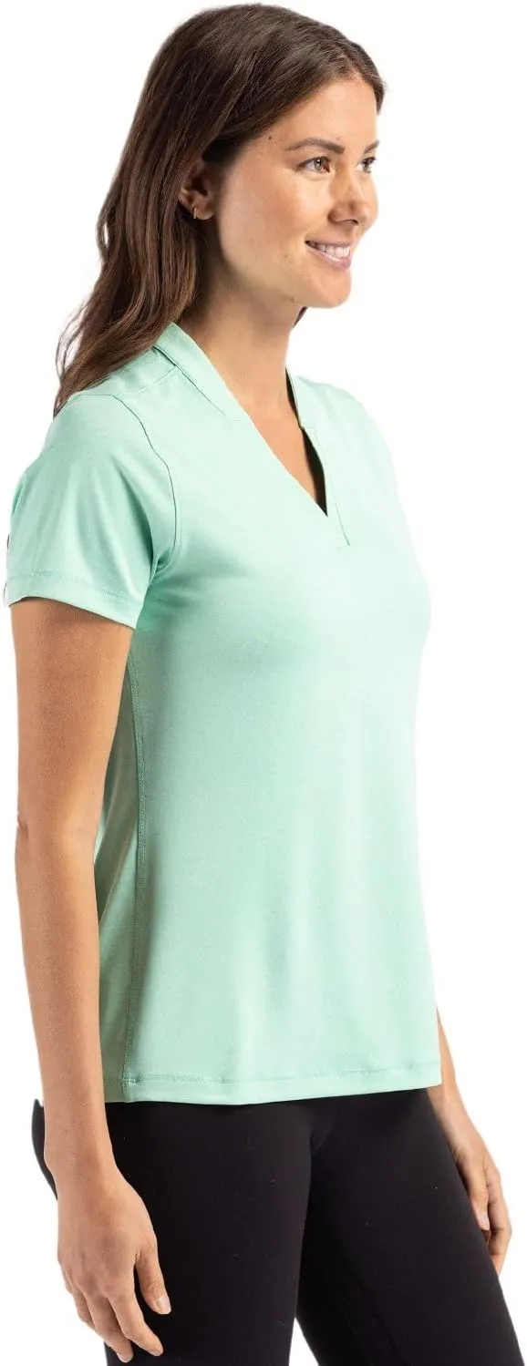 Cutter & Buck Forge Heathered Stretch Womens Blade Top
